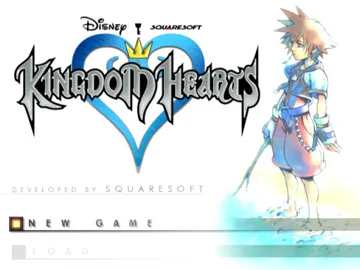 Kingdom Hearts (Japan) screen shot title